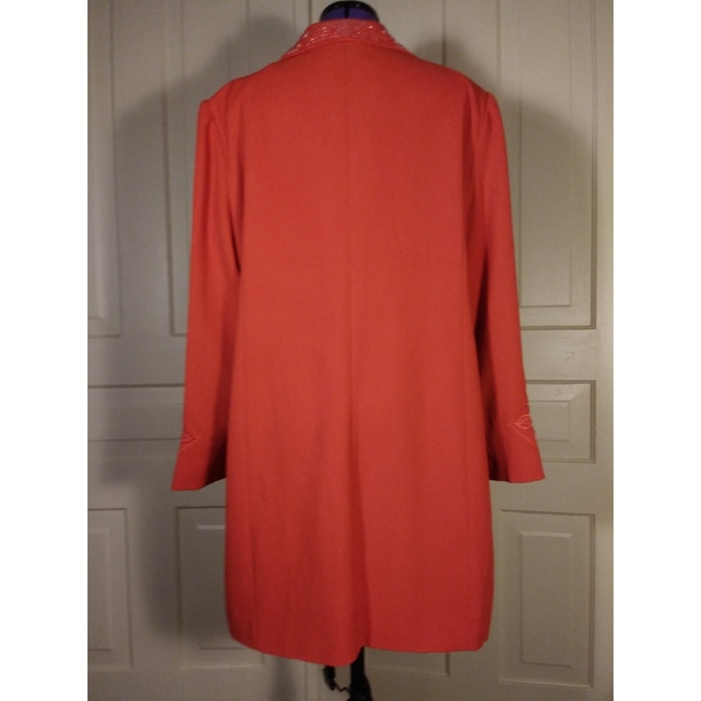 *SOLD*Vintage hand beaded jacket long embellished - Picture 5 of 7